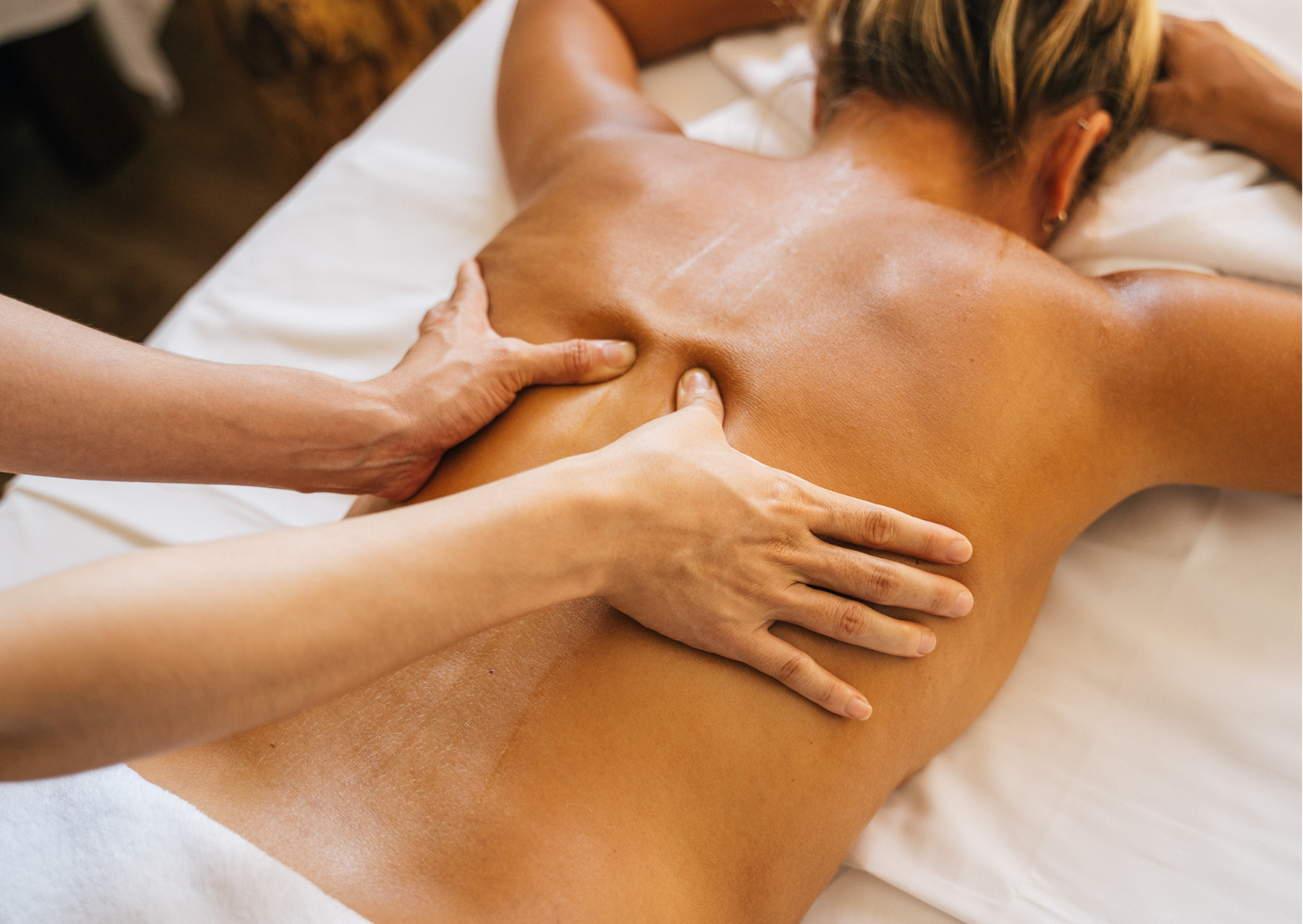 massage du dos et de la nuque